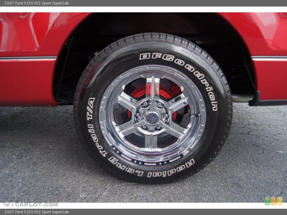 2007 Ford F150 Custom Wheel and Tire Photo #67852374