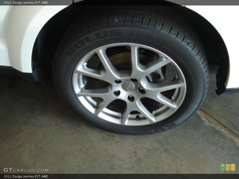 2011 Dodge Journey R/T AWD Wheel and Tire Photo #67852533