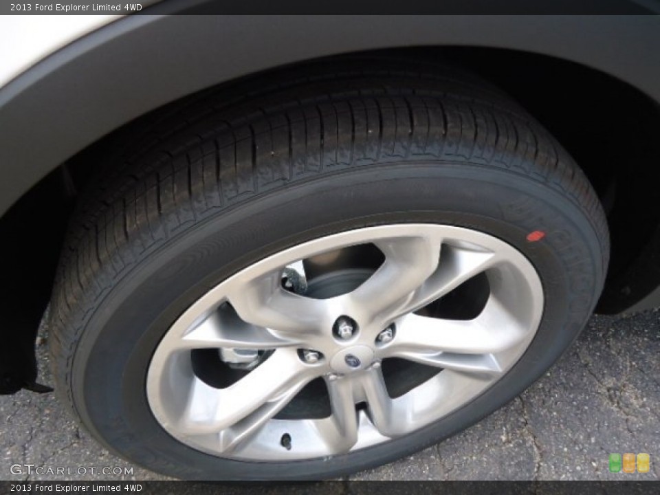 2013 Ford Explorer Limited 4WD Wheel and Tire Photo #67854588