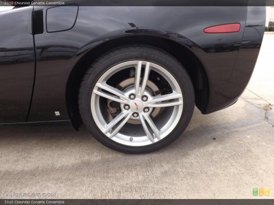 2010 Chevrolet Corvette Convertible Wheel and Tire Photo #67863931
