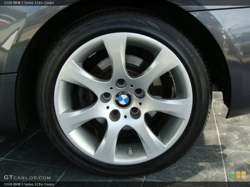 2008 BMW 3 Series 328xi Coupe Wheel and Tire Photo #67868743