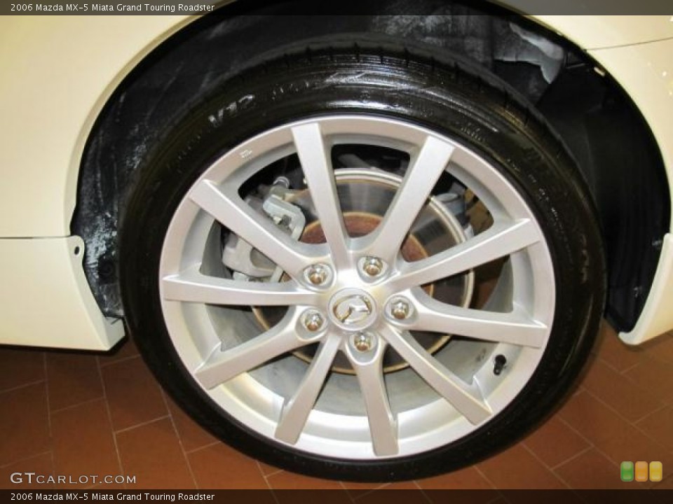 2006 Mazda MX-5 Miata Grand Touring Roadster Wheel and Tire Photo #67869475
