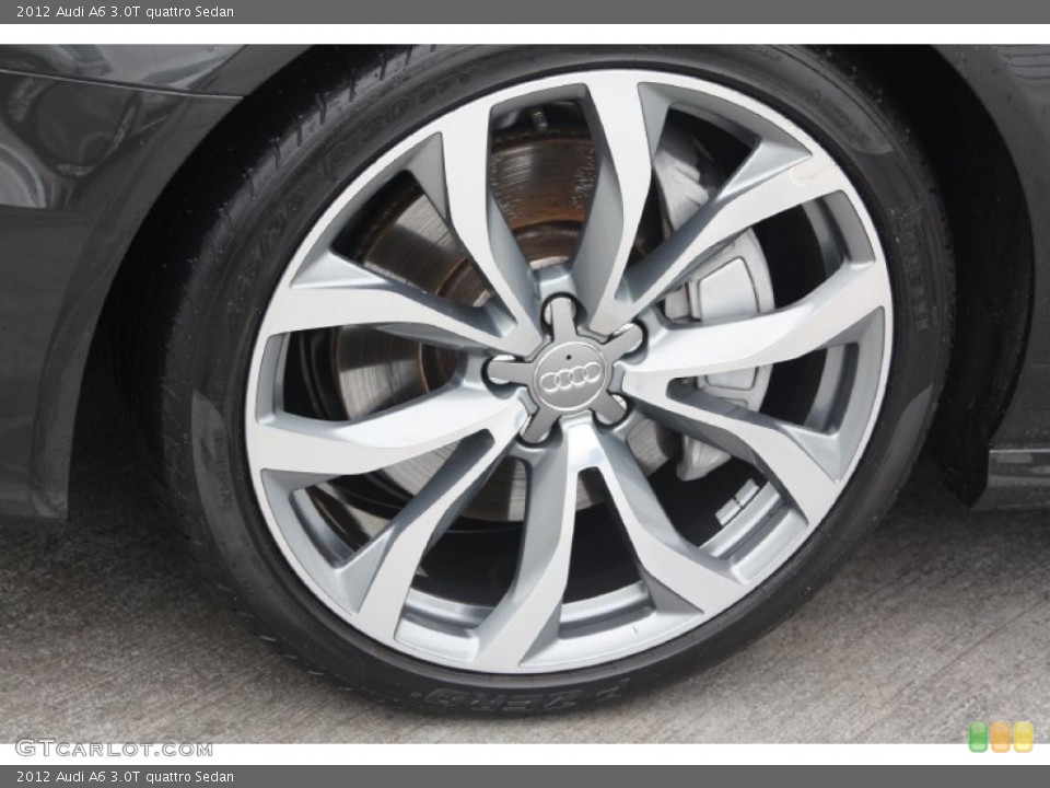 2012 Audi A6 3.0T quattro Sedan Wheel and Tire Photo #67871635