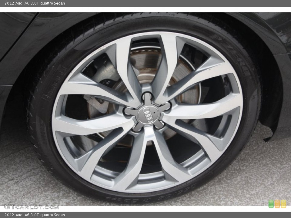 2012 Audi A6 3.0T quattro Sedan Wheel and Tire Photo #67871644