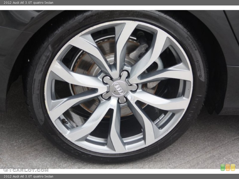 2012 Audi A6 3.0T quattro Sedan Wheel and Tire Photo #67871671