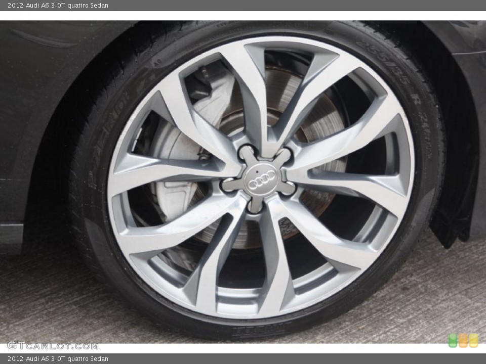 2012 Audi A6 3.0T quattro Sedan Wheel and Tire Photo #67871680