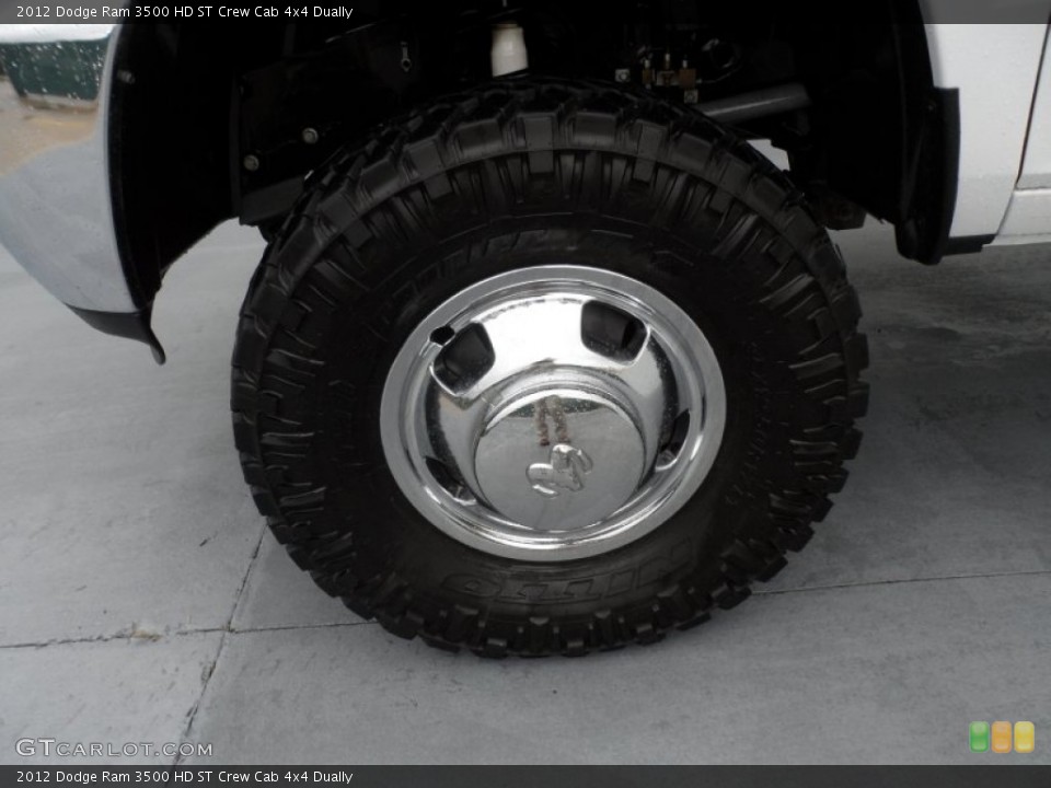 2012 Dodge Ram 3500 HD ST Crew Cab 4x4 Dually Wheel and Tire Photo #67873483