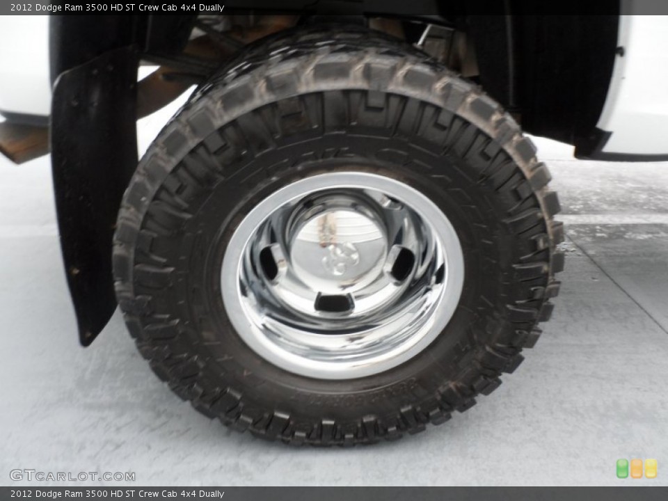 2012 Dodge Ram 3500 HD ST Crew Cab 4x4 Dually Wheel and Tire Photo #67873516
