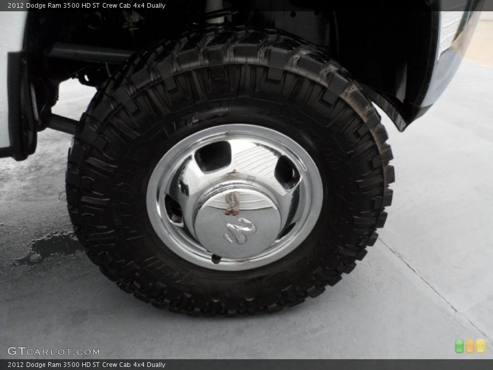 2012 Dodge Ram 3500 HD ST Crew Cab 4x4 Dually Wheel and Tire Photo #67873525