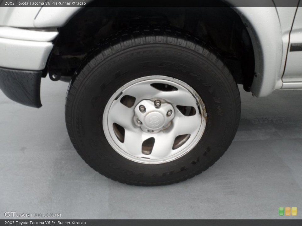 2003 Toyota Tacoma V6 PreRunner Xtracab Wheel and Tire Photo #67875706
