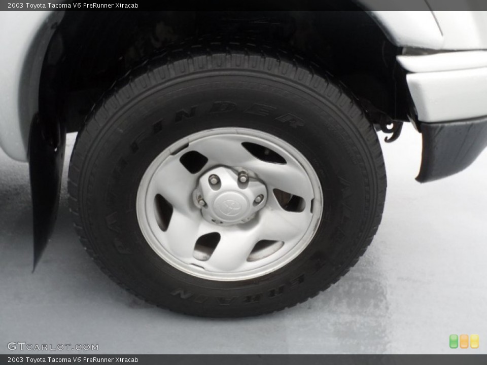 2003 Toyota Tacoma V6 PreRunner Xtracab Wheel and Tire Photo #67875730