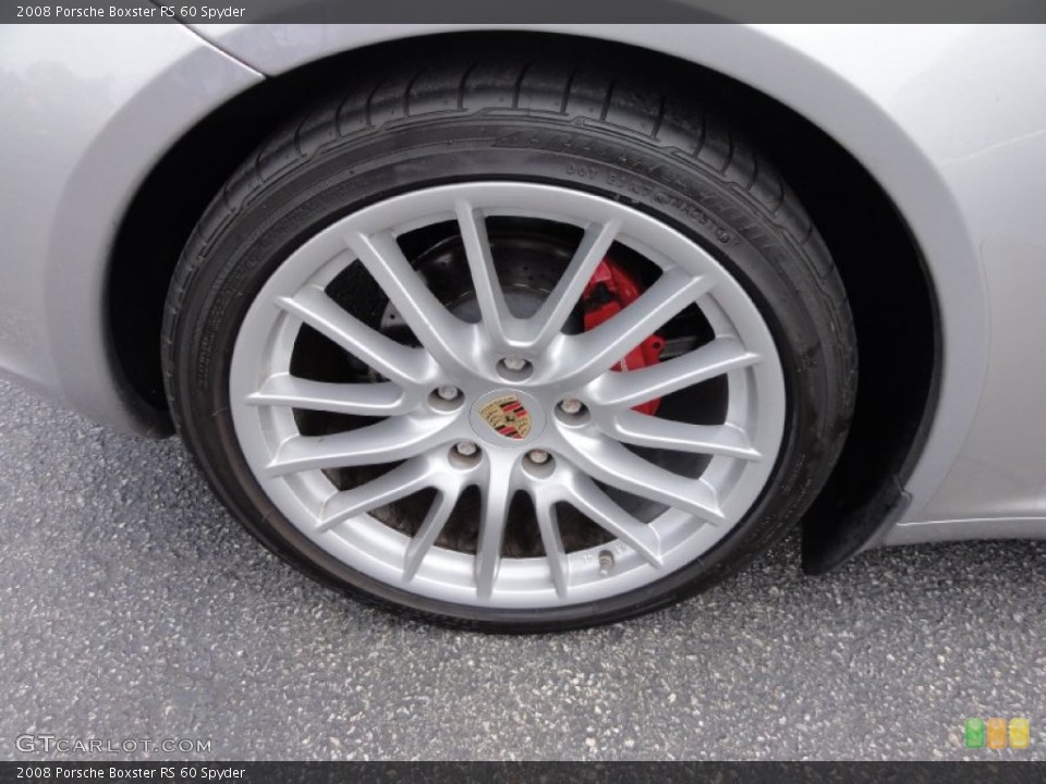 2008 Porsche Boxster RS 60 Spyder Wheel and Tire Photo #67880159