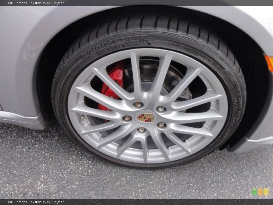 2008 Porsche Boxster RS 60 Spyder Wheel and Tire Photo #67880170