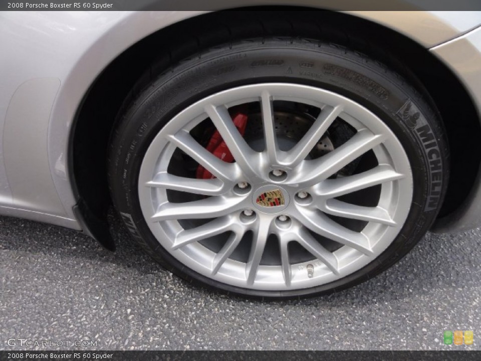 2008 Porsche Boxster RS 60 Spyder Wheel and Tire Photo #67880200
