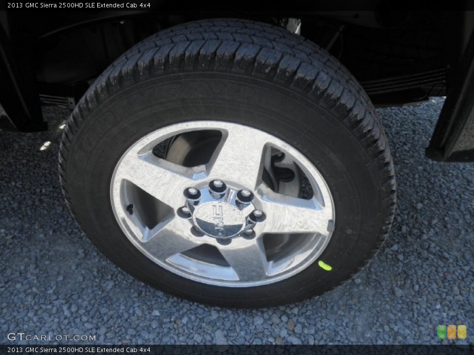 2013 GMC Sierra 2500HD SLE Extended Cab 4x4 Wheel and Tire Photo #67882597