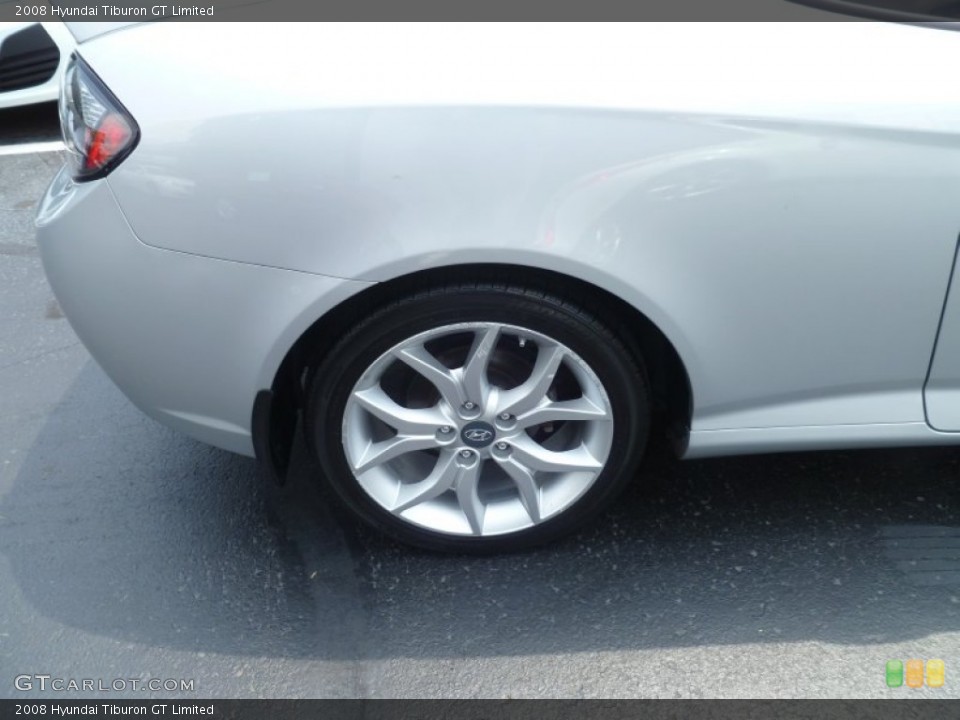 2008 Hyundai Tiburon GT Limited Wheel and Tire Photo #67887136
