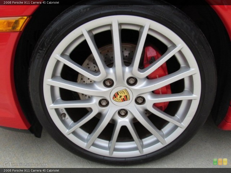 2008 Porsche 911 Carrera 4S Cabriolet Wheel and Tire Photo #67893422