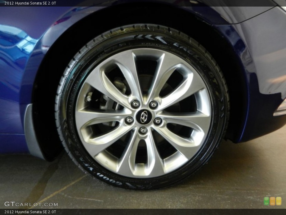 2012 Hyundai Sonata SE 2.0T Wheel and Tire Photo #67898598