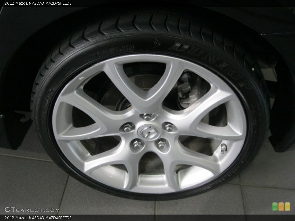 2012 Mazda MAZDA3 MAZDASPEED3 Wheel and Tire Photo #67898817