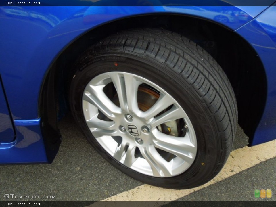 2009 Honda Fit Sport Wheel and Tire Photo #67904258