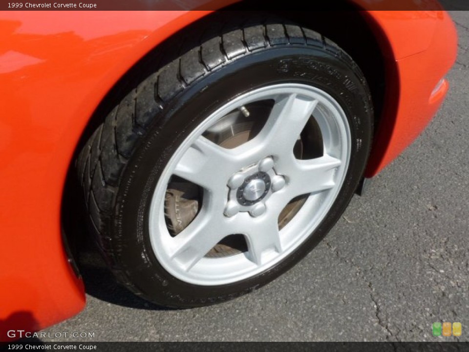 1999 Chevrolet Corvette Coupe Wheel and Tire Photo #67908257