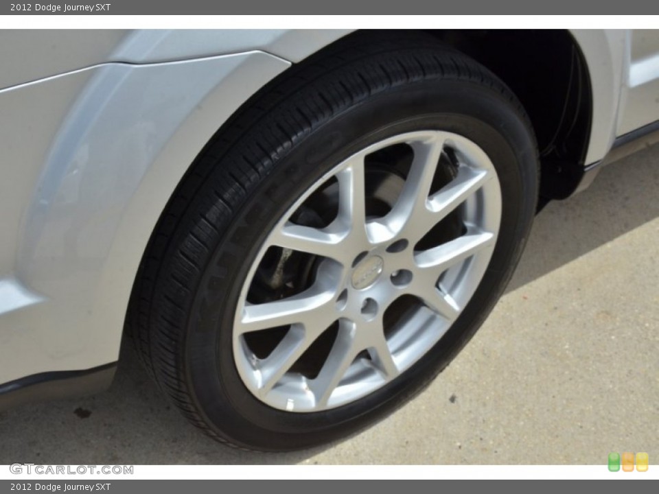 2012 Dodge Journey SXT Wheel and Tire Photo #67912460