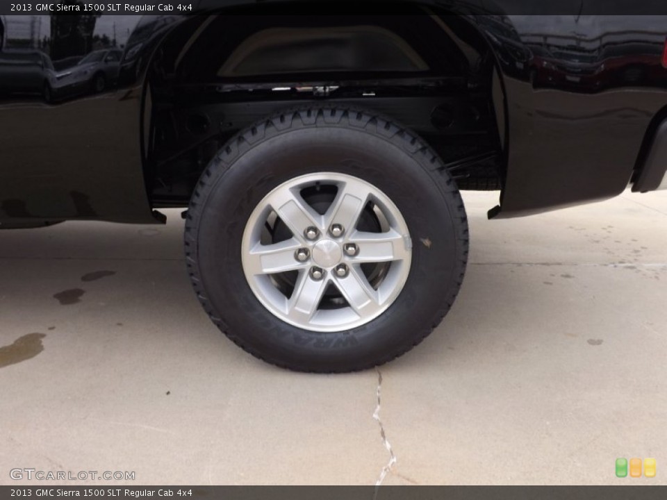 2013 GMC Sierra 1500 SLT Regular Cab 4x4 Wheel and Tire Photo #67922795