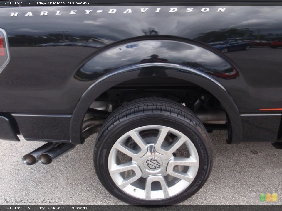 2011 Ford F150 Harley-Davidson SuperCrew 4x4 Wheel and Tire Photo #67924604