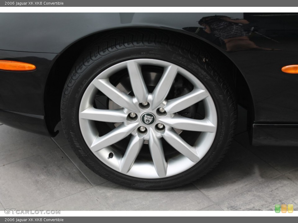 2006 Jaguar XK XK8 Convertible Wheel and Tire Photo #67935344