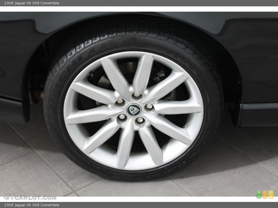 2006 Jaguar XK XK8 Convertible Wheel and Tire Photo #67935362