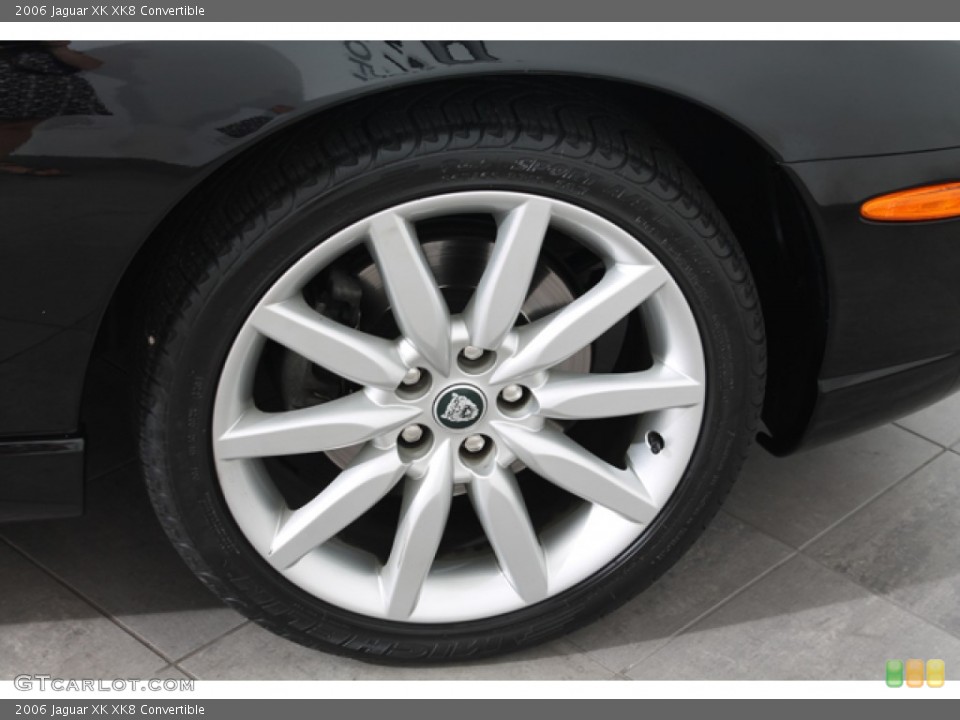 2006 Jaguar XK XK8 Convertible Wheel and Tire Photo #67935368
