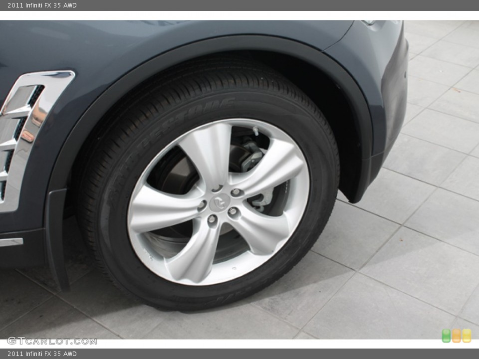 2011 Infiniti FX 35 AWD Wheel and Tire Photo #67936520