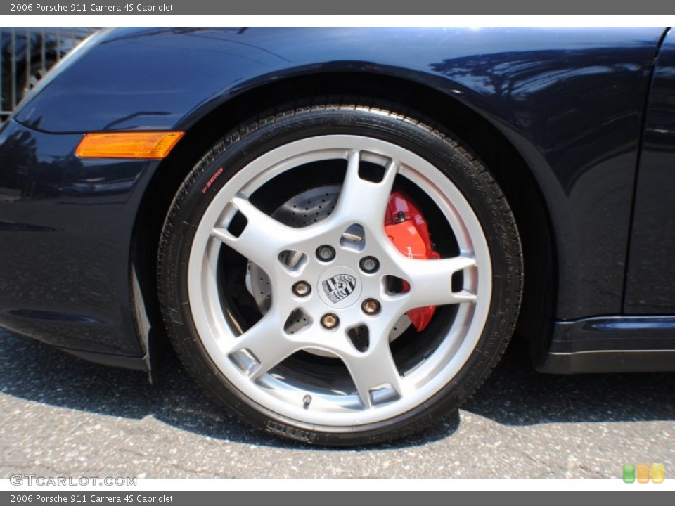 2006 Porsche 911 Carrera 4S Cabriolet Wheel and Tire Photo #67939286