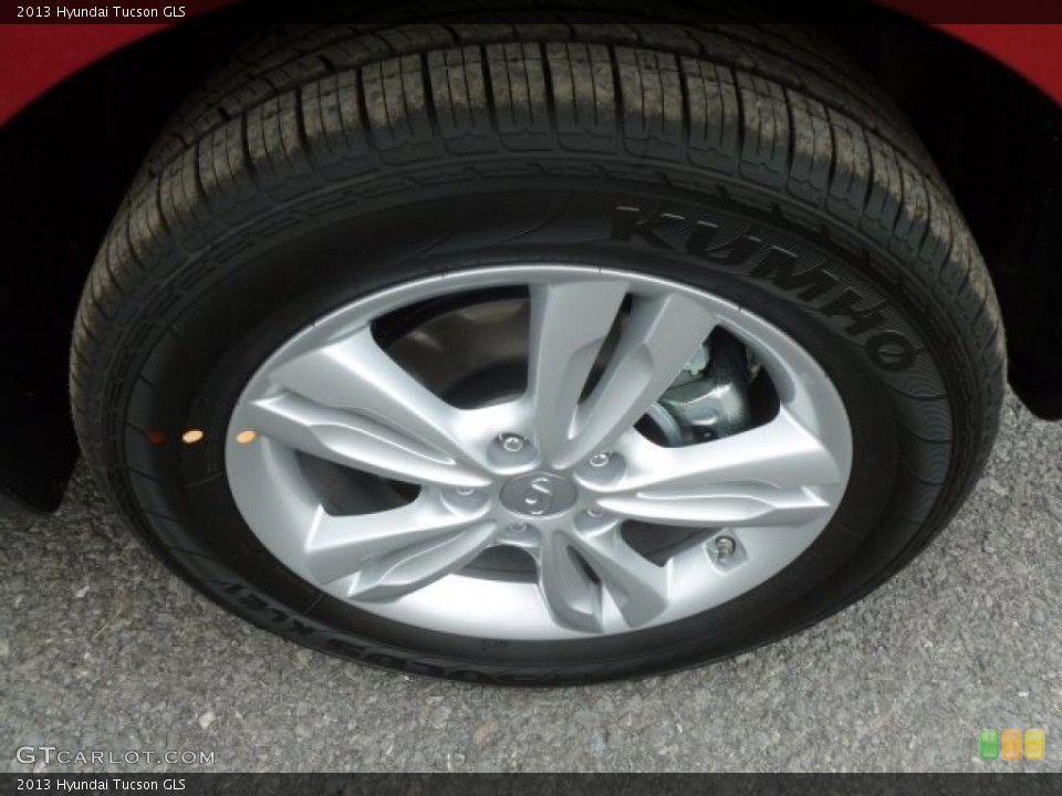 2013 Hyundai Tucson GLS Wheel and Tire Photo #67939439