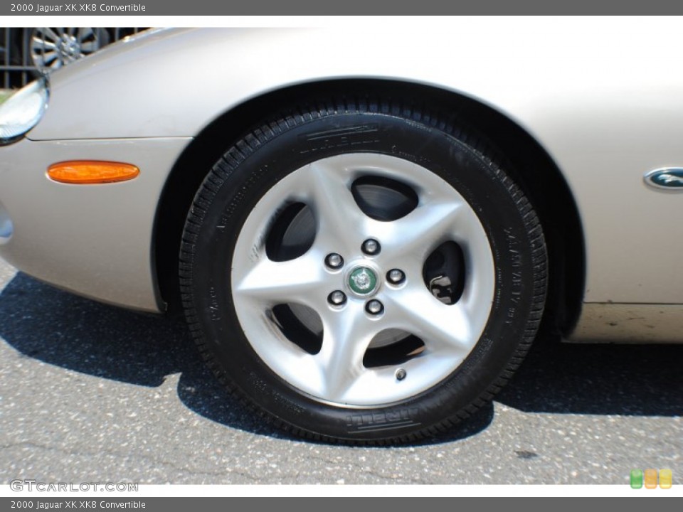 2000 Jaguar XK XK8 Convertible Wheel and Tire Photo #67939730