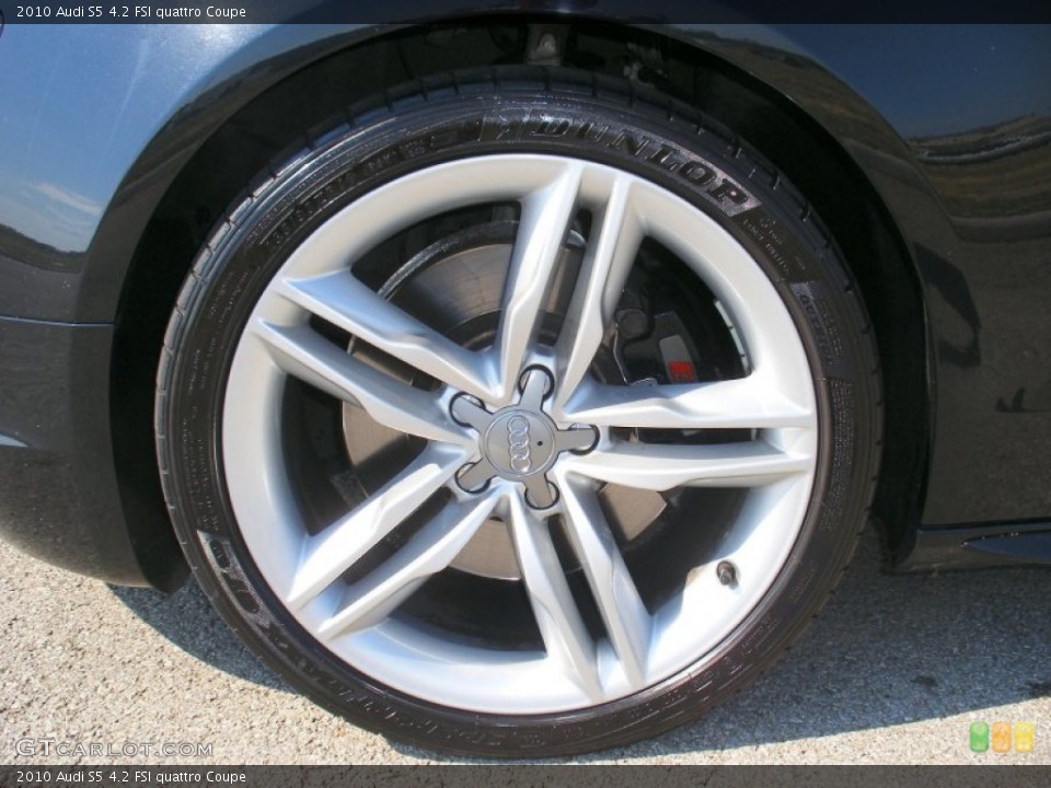 2010 Audi S5 4.2 FSI quattro Coupe Wheel and Tire Photo #67940309