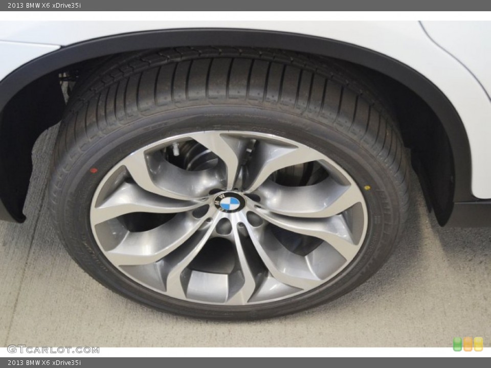 2013 BMW X6 xDrive35i Wheel and Tire Photo #67941857