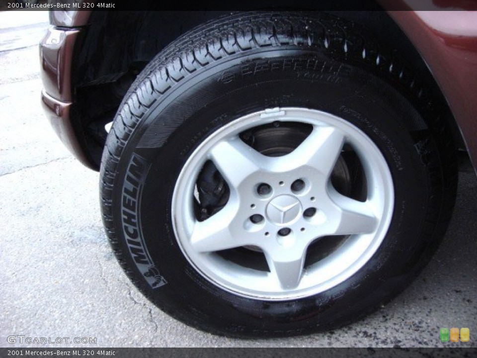 2001 Mercedes-Benz ML 320 4Matic Wheel and Tire Photo #67943036