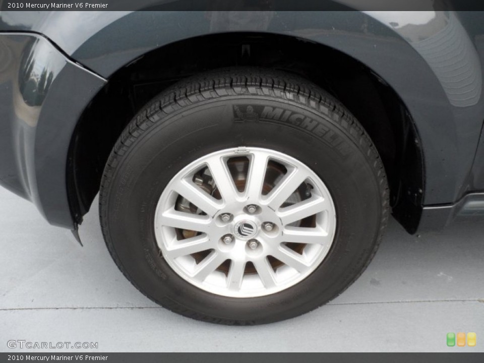 2010 Mercury Mariner V6 Premier Wheel and Tire Photo #67944673