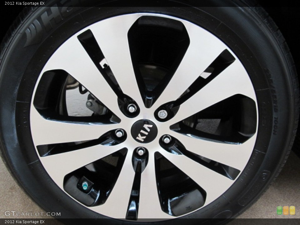 2012 Kia Sportage EX Wheel and Tire Photo #67945022