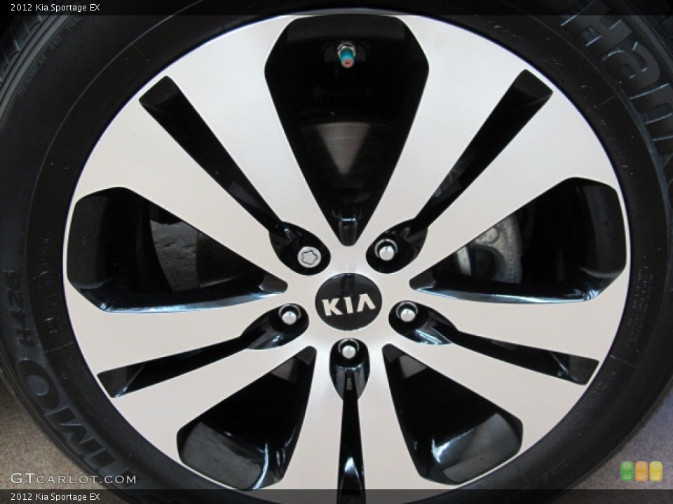2012 Kia Sportage EX Wheel and Tire Photo #67945031