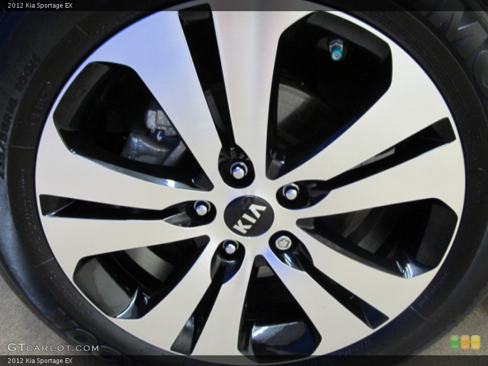 2012 Kia Sportage EX Wheel and Tire Photo #67945040