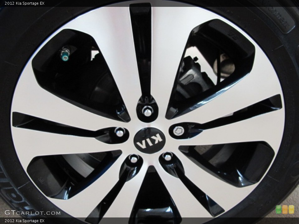 2012 Kia Sportage EX Wheel and Tire Photo #67945049