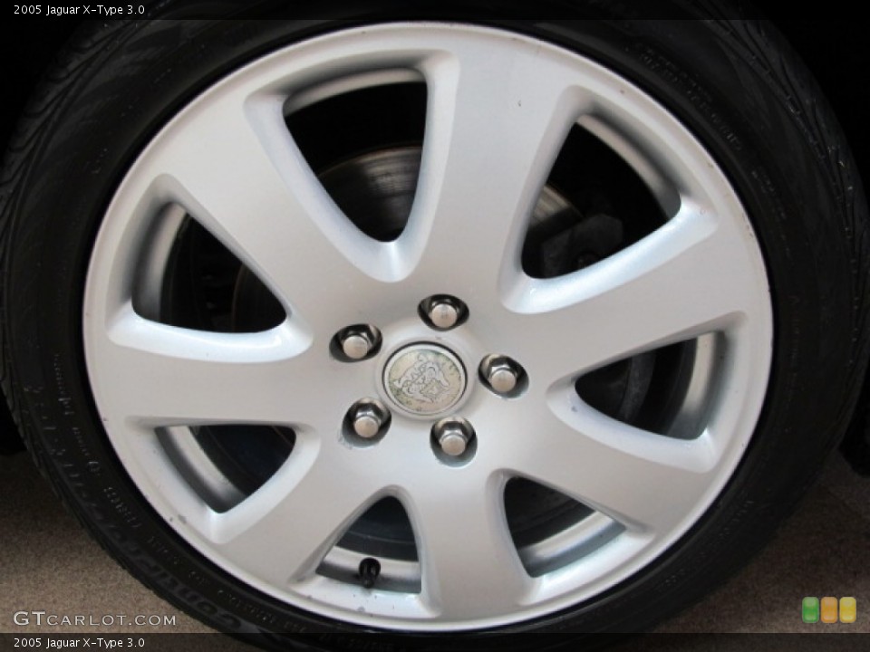 2005 Jaguar X-Type 3.0 Wheel and Tire Photo #67945415