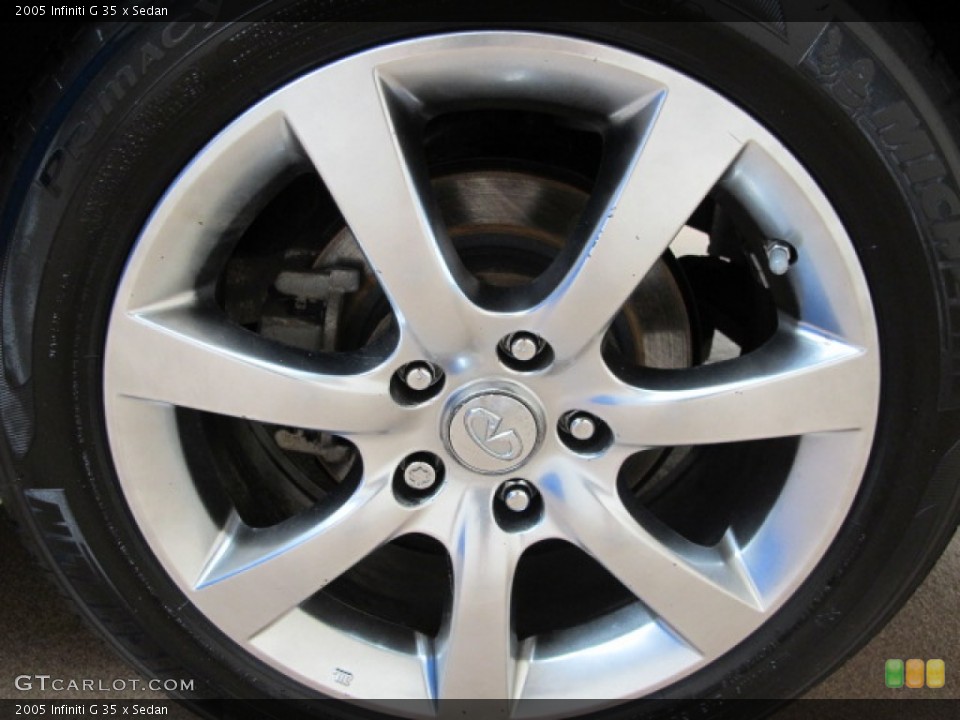 2005 Infiniti G 35 x Sedan Wheel and Tire Photo #67946180
