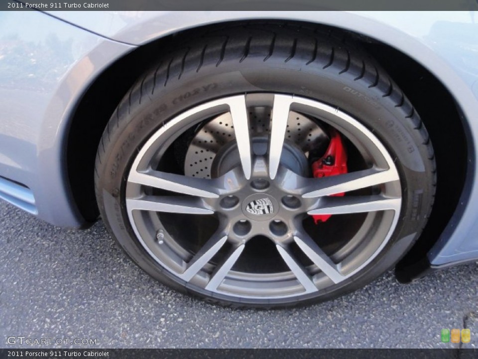 2011 Porsche 911 Turbo Cabriolet Wheel and Tire Photo #67950443