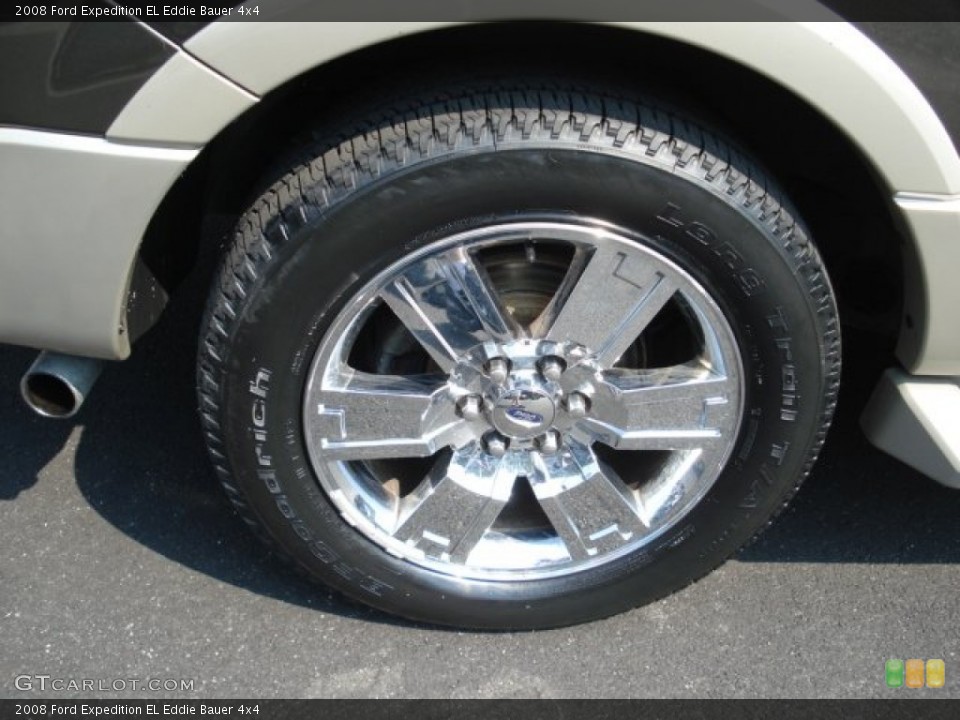 2008 Ford Expedition EL Eddie Bauer 4x4 Wheel and Tire Photo #67950488