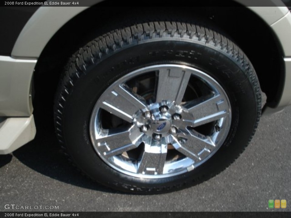 2008 Ford Expedition EL Eddie Bauer 4x4 Wheel and Tire Photo #67950497