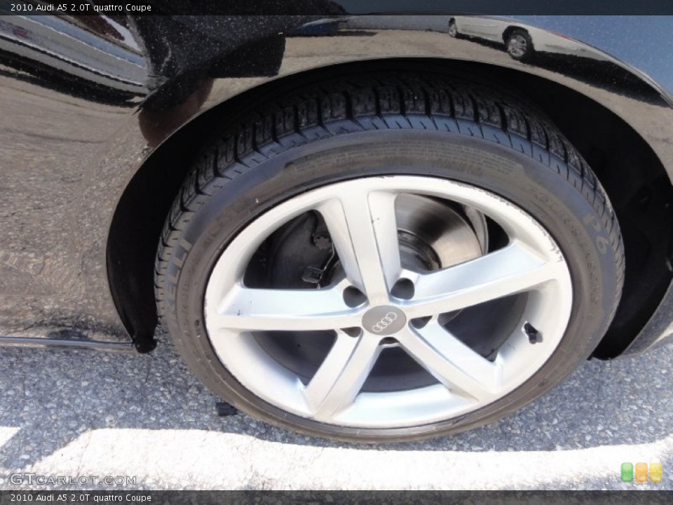 2010 Audi A5 2.0T quattro Coupe Wheel and Tire Photo #67952015