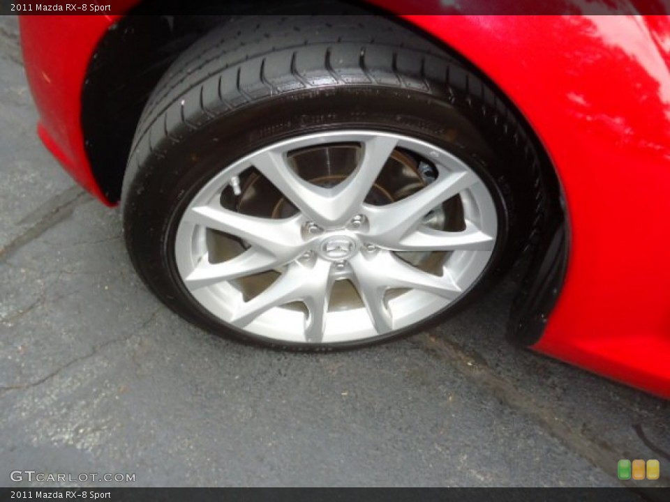 2011 Mazda RX-8 Sport Wheel and Tire Photo #67952714
